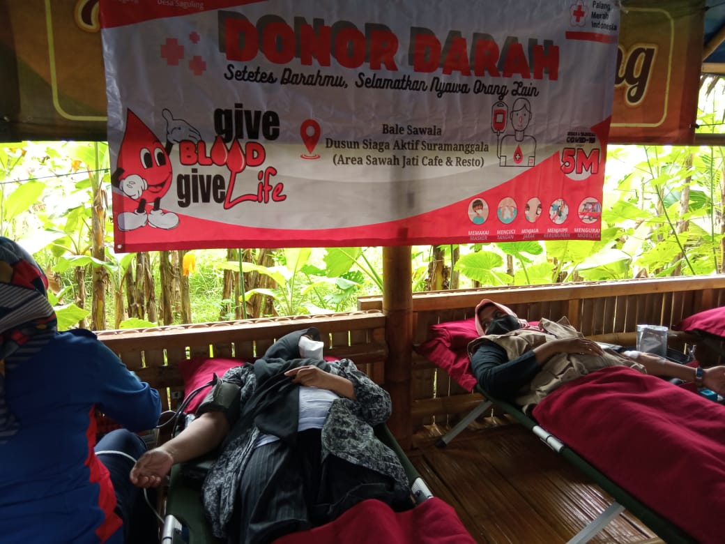 Donor Darah Dusun Siaga Aktif Suramanggala