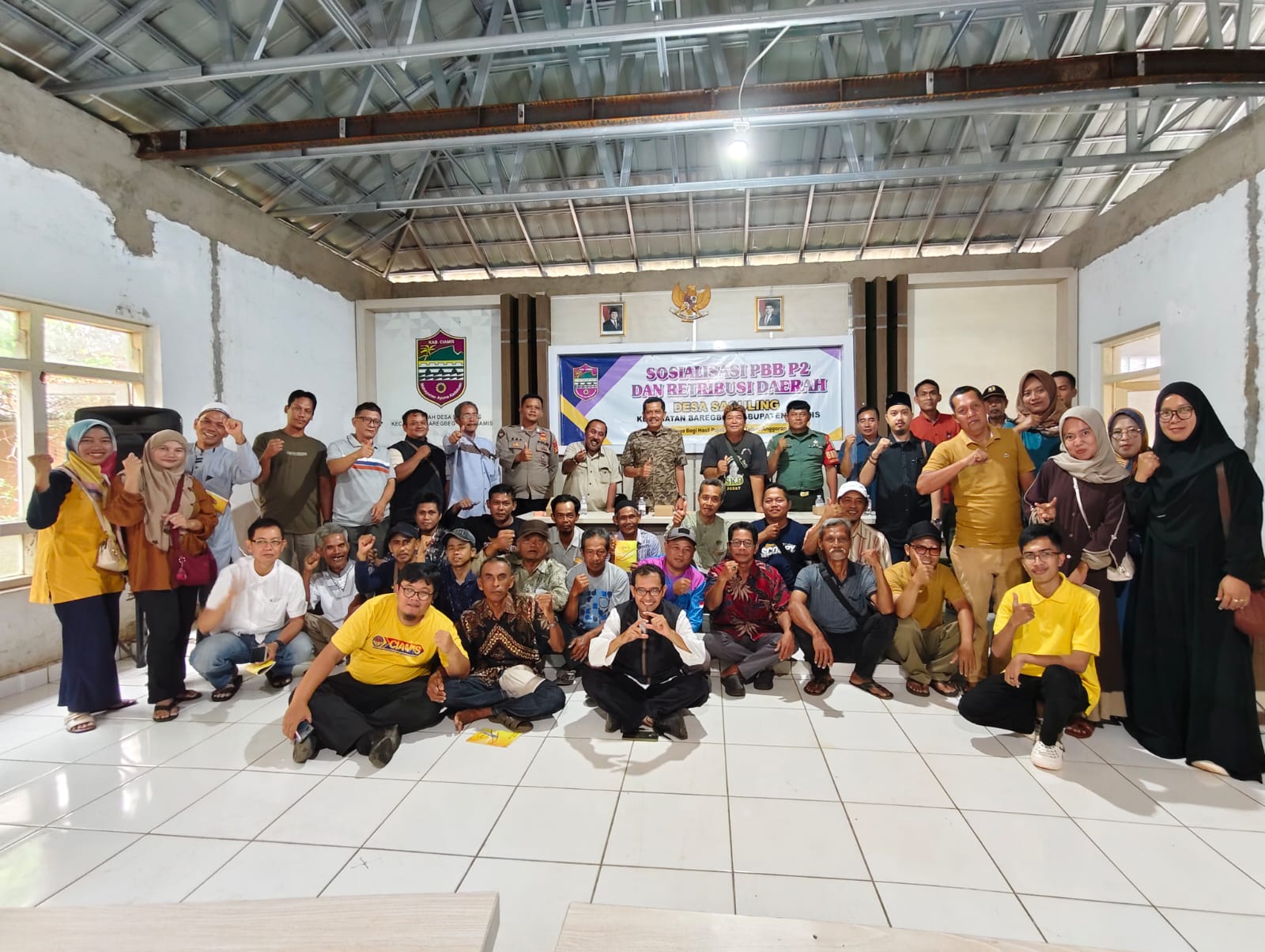 SOSIALISASI PBB P2 DAN RETRIBUSI DAERAH DESA SAGULING