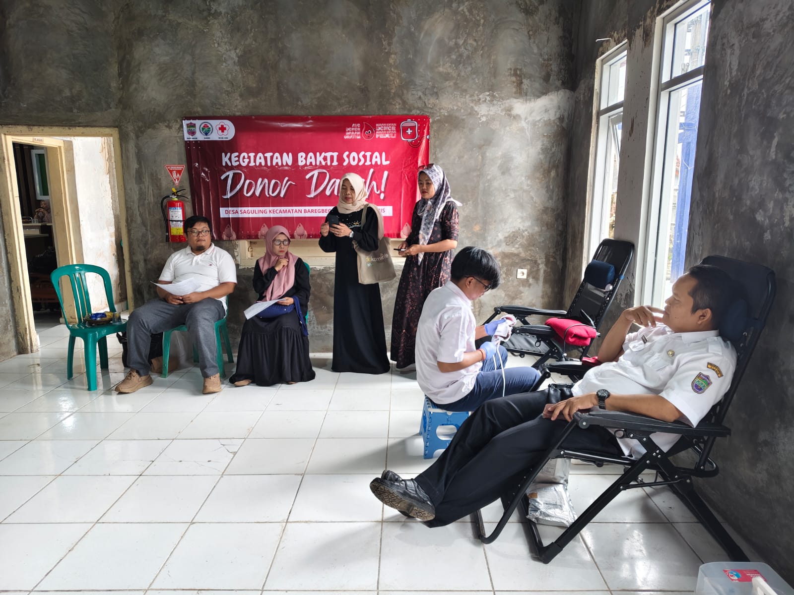 KEGIATAN DONOR DARAH DESA SAGULING TAHUN 2025