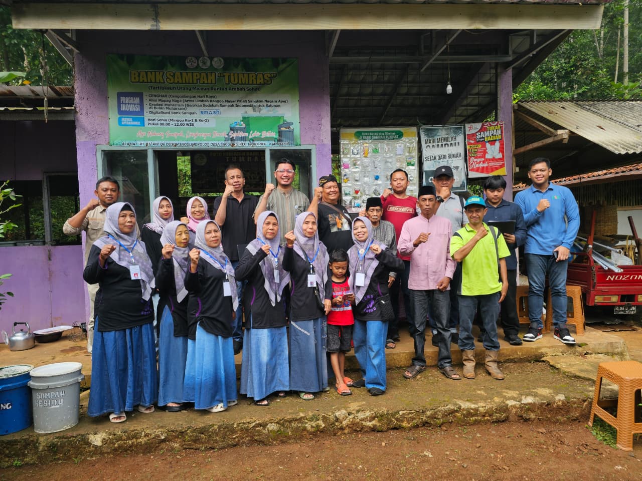 PENILAIAN ADIPURA KABUPATEN CIAMIS BANK SAMPAH TUMRAS