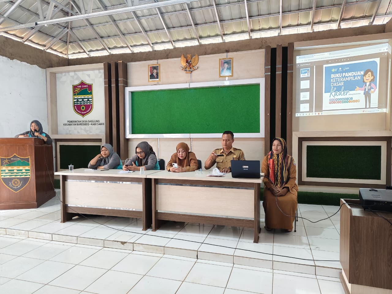 PERTEMUAN RUTIN KADER POSYANDU DESA SAGULING